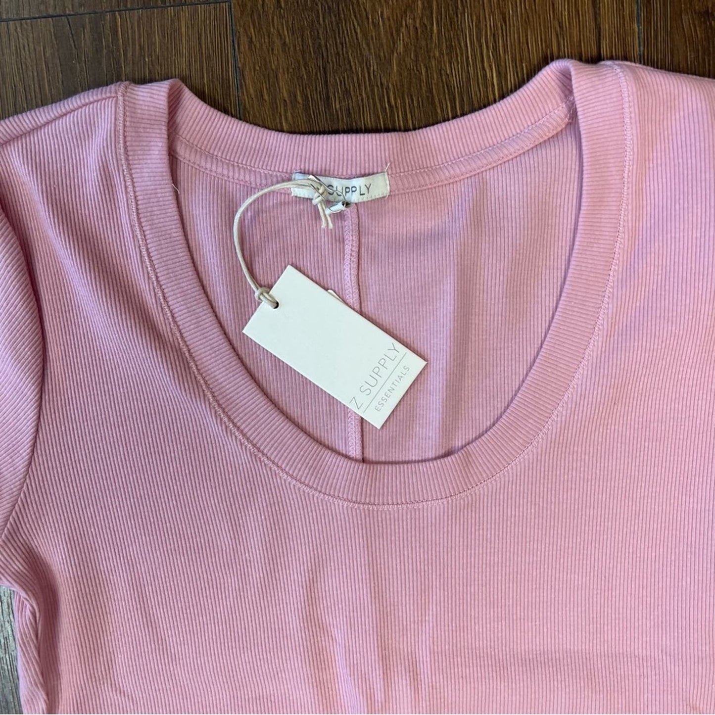 🆕 Z Supply sirena short sleeve ribbed tee SZ LG