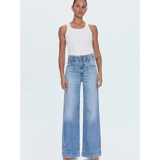 🆕 PISTOLA Wide Leg High-Rise Jeans-Terrace SZ 26