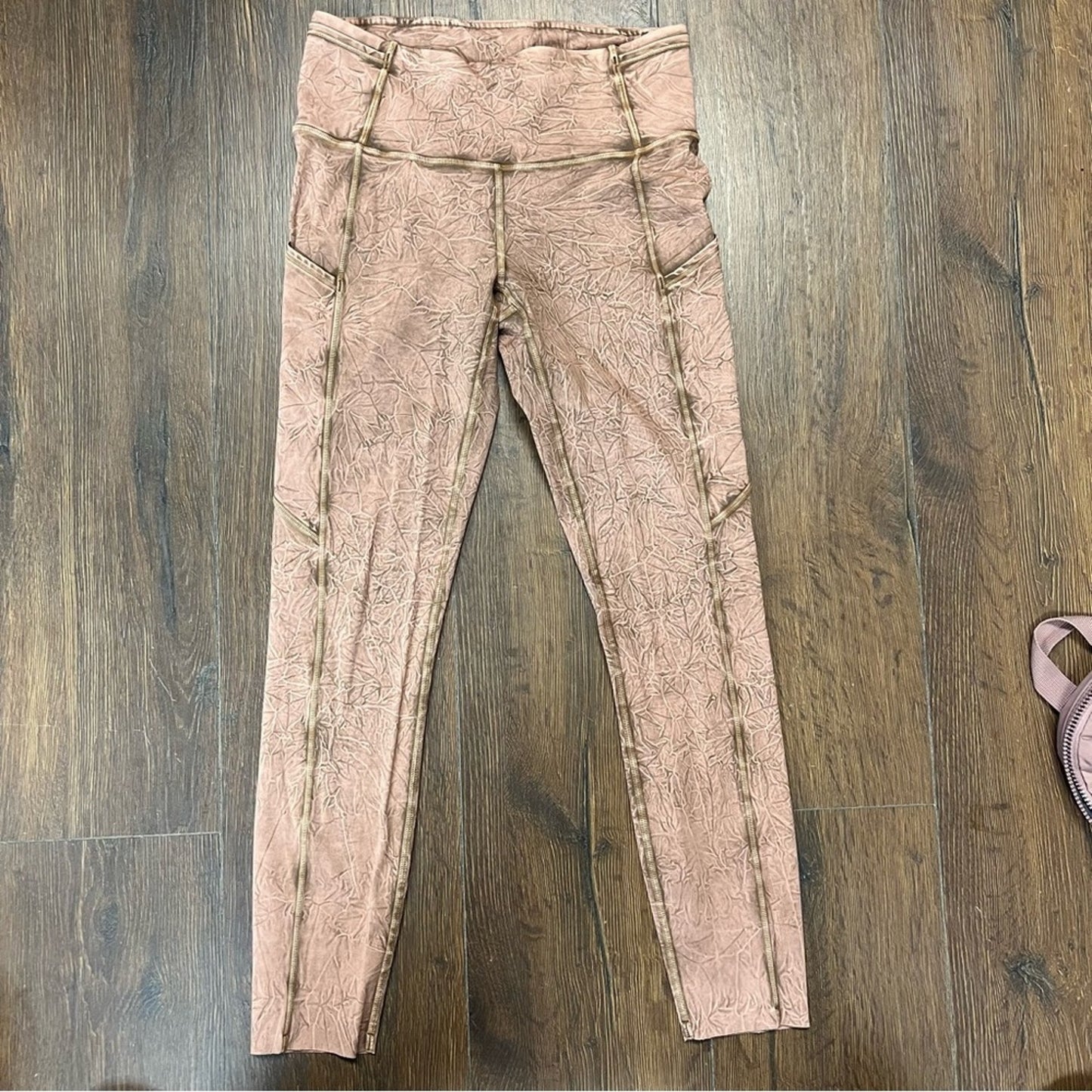 Lululemon fast and free tight II‎ 25” Ice Dye SZ 6