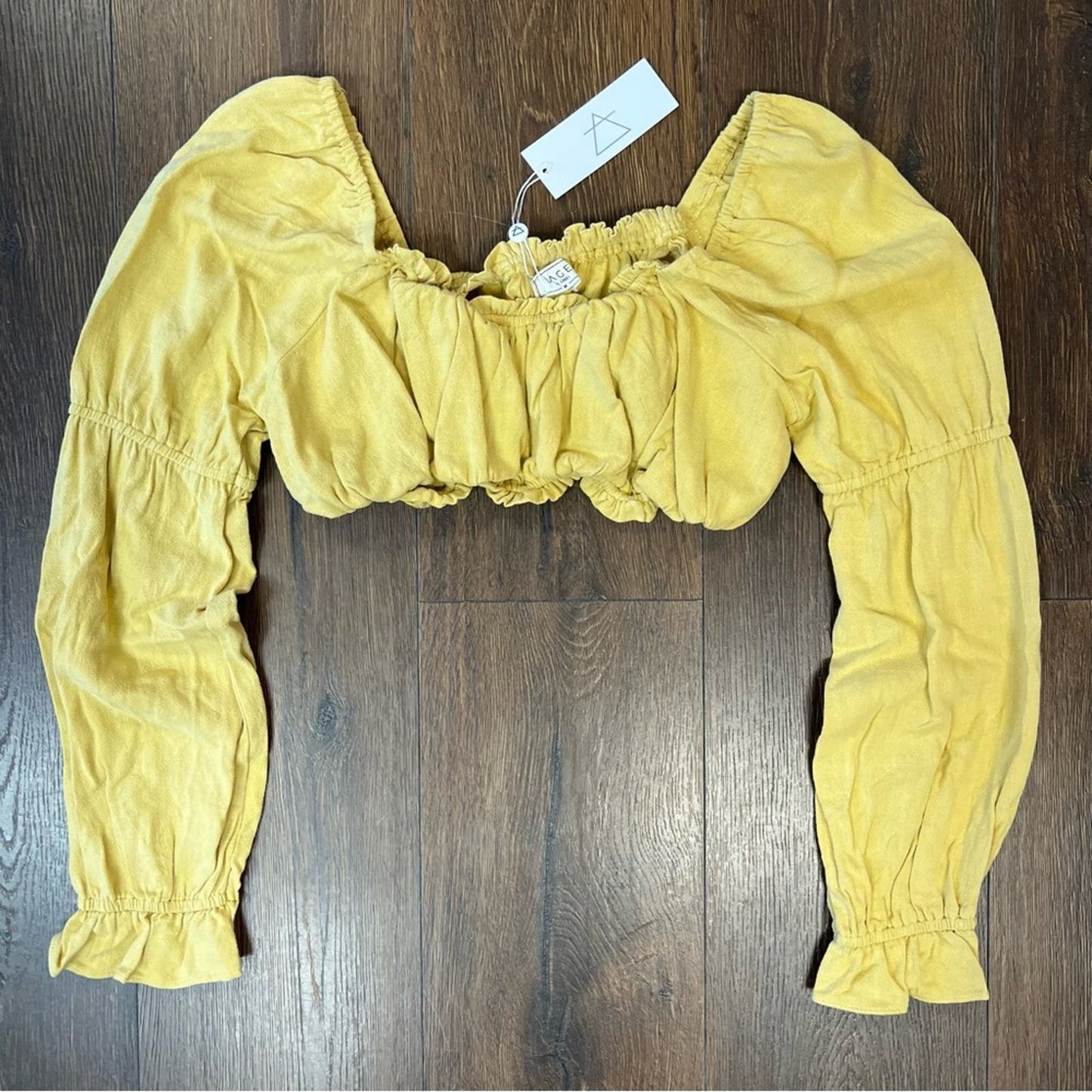 🆕 Sage the label flavor of Tuscany crop top SZ MED