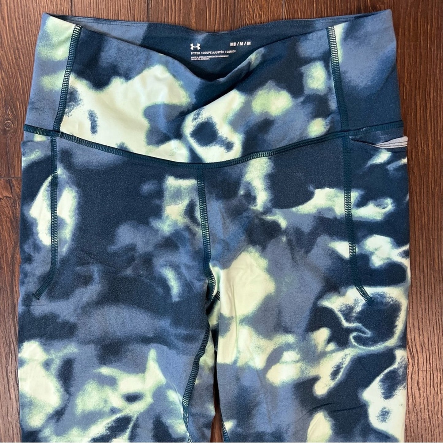 Under Armour Meridian Print Ankle Leggings SZ MED