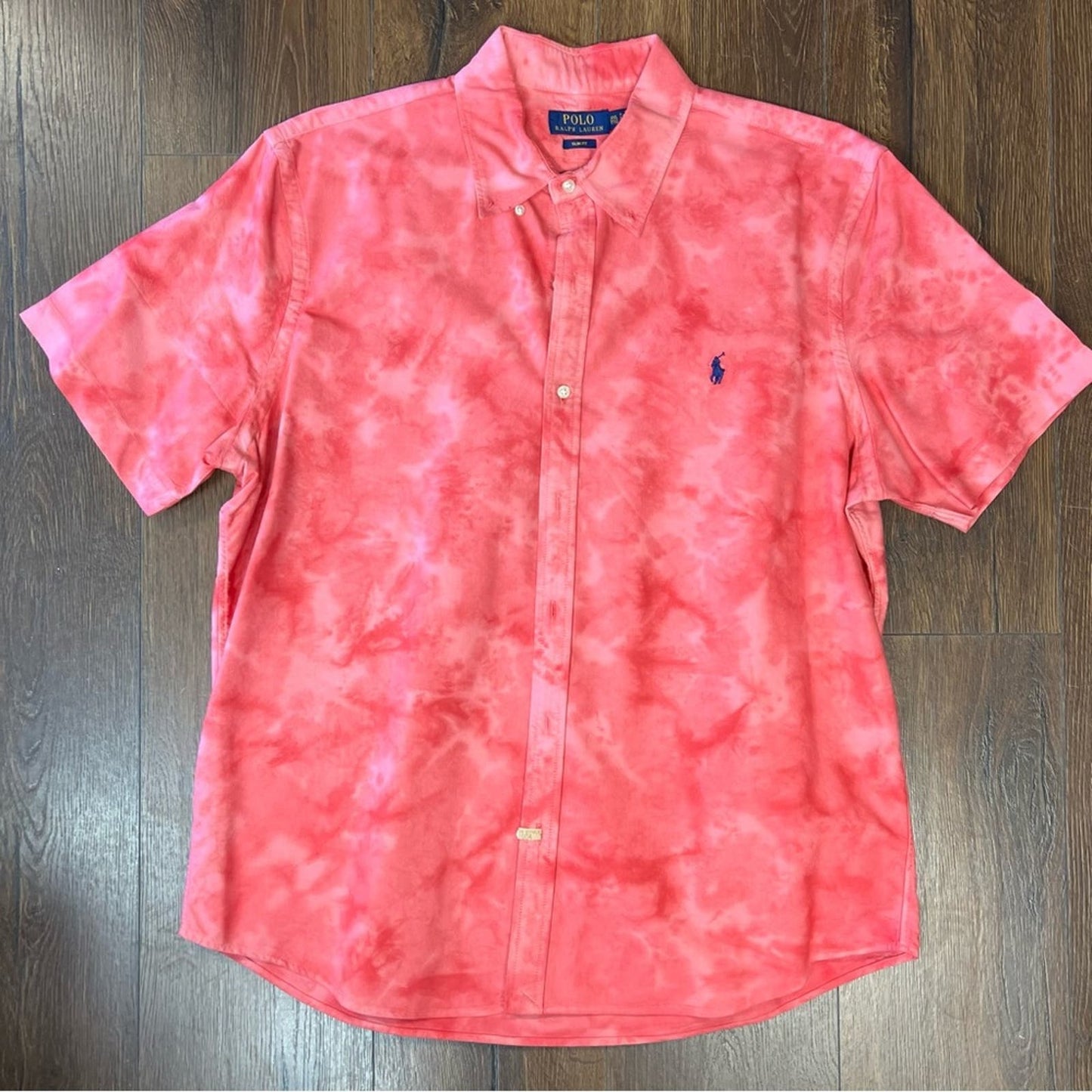 Polo Ralph Lauren the dye slim fit button down SZ XXL