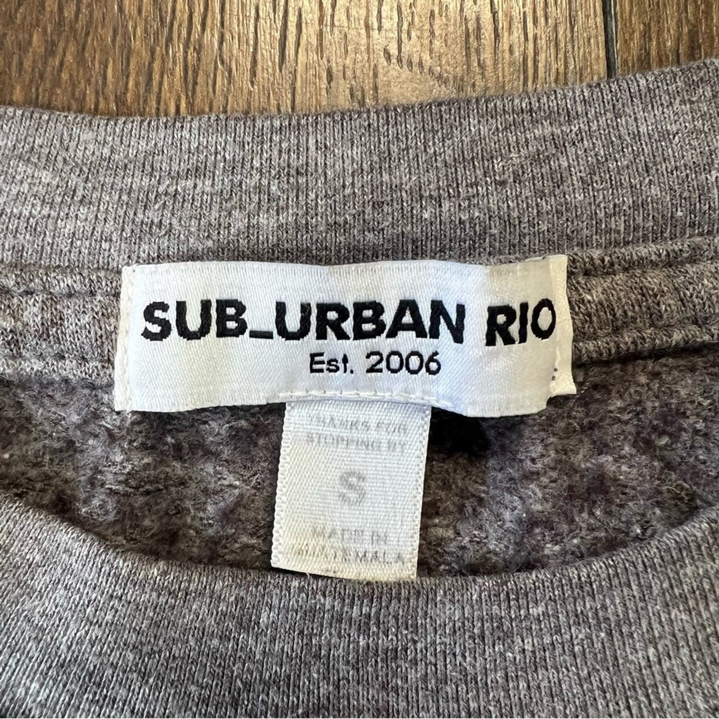 Sub_Urban Riot KALE Sweatshirt SZ SM