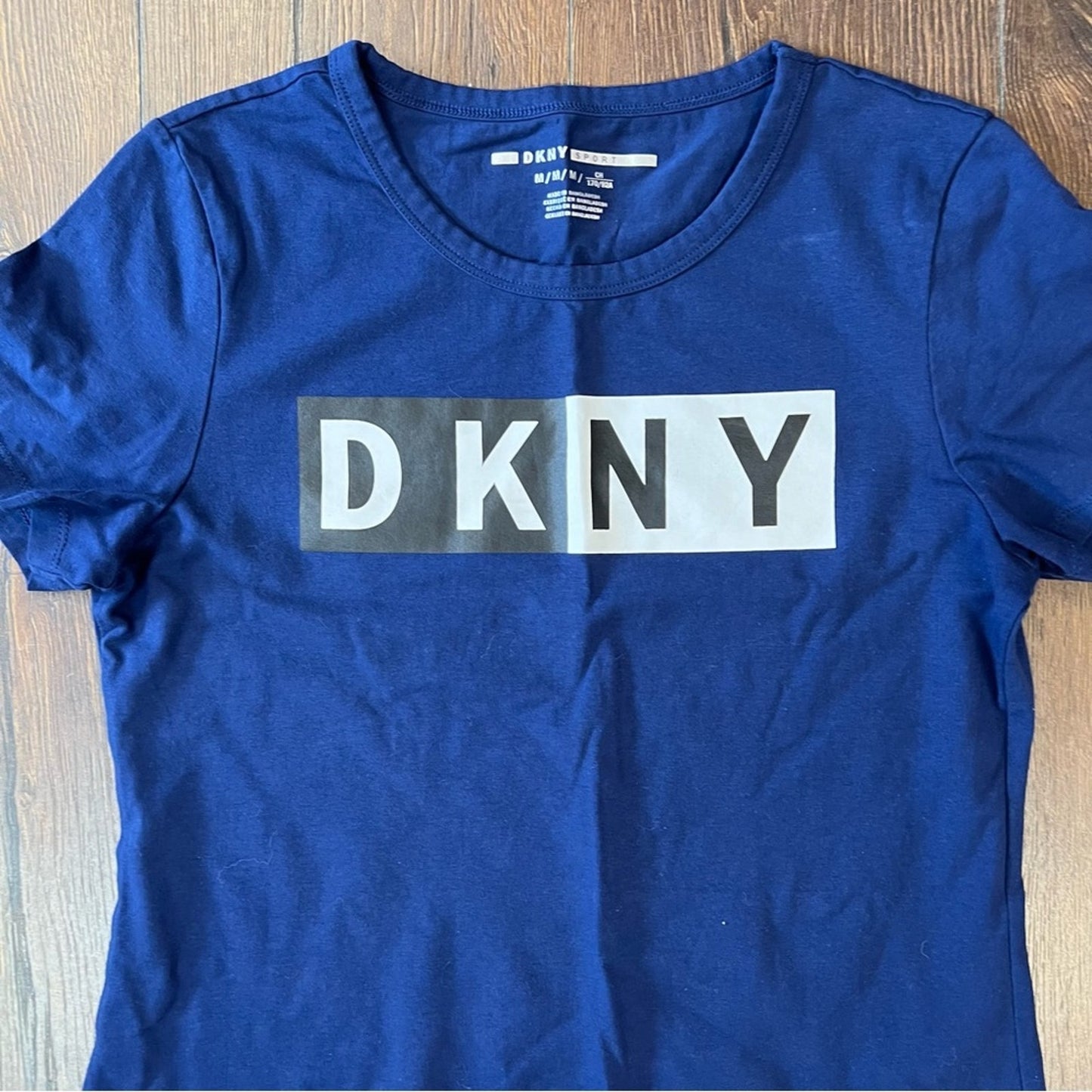 DKNY blue T-shirt dress SZ MED
