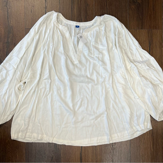 🆕 Old Navy sea salt blouse SZ 3XL