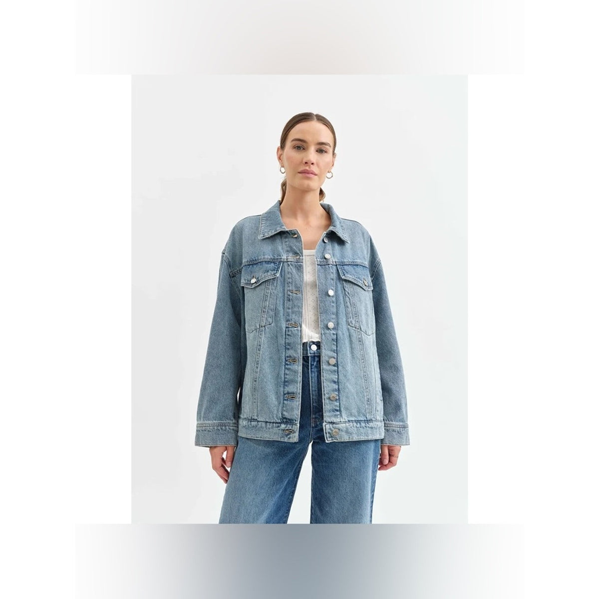 DAZE Daze Denim Beau Boyfriend Jacket - Later SZ LG
