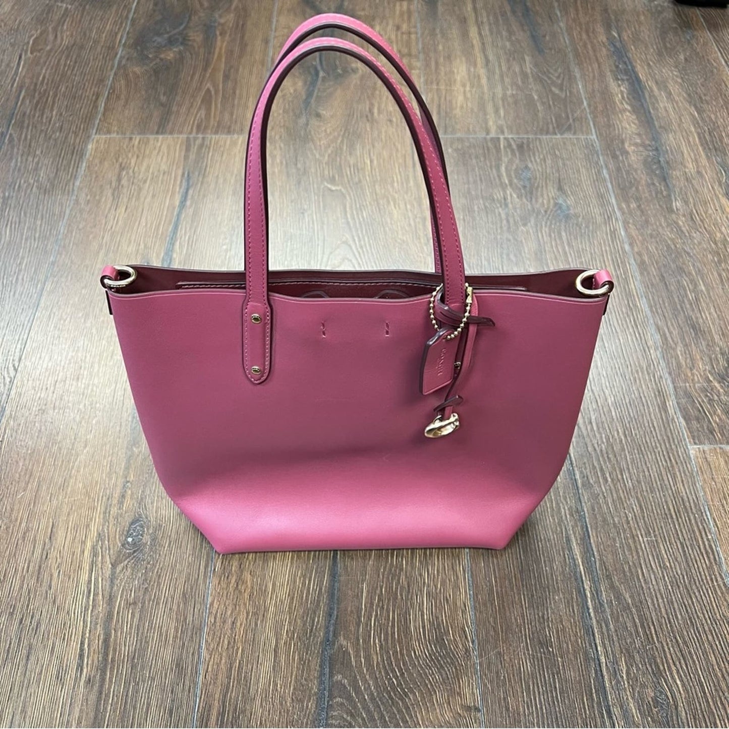 Coach Central Shopper Tote in Dusty Rose