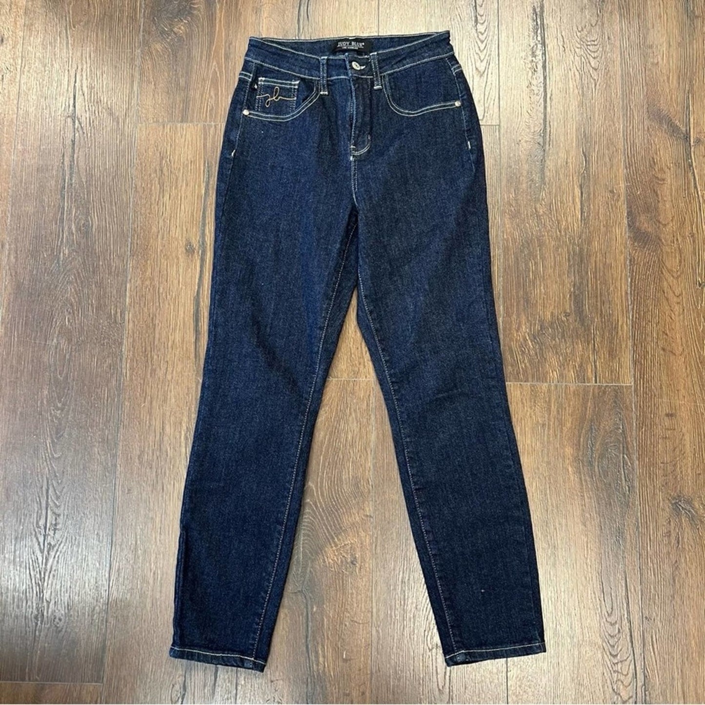 Judy Blue Indigo Blue High Rise Mom Fit SZ 1/25