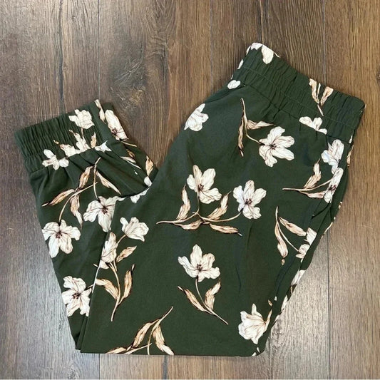 One by Chapter One floral pants SZ LG