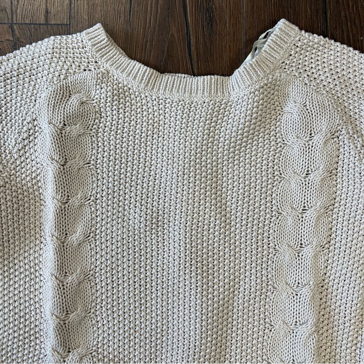 Cynthia Rowley button back sweater SZ XL