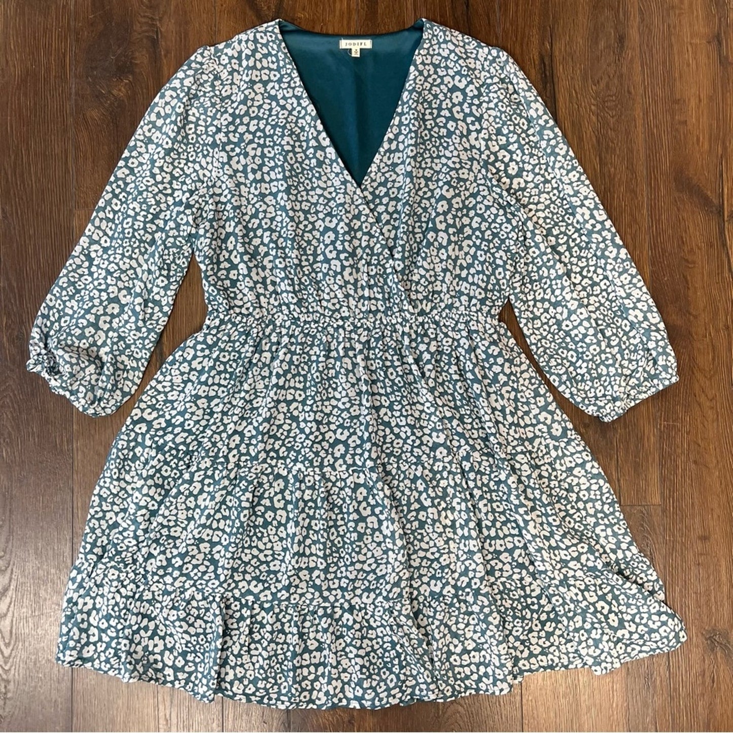 JODIFL floral baby doll dress SZ MED
