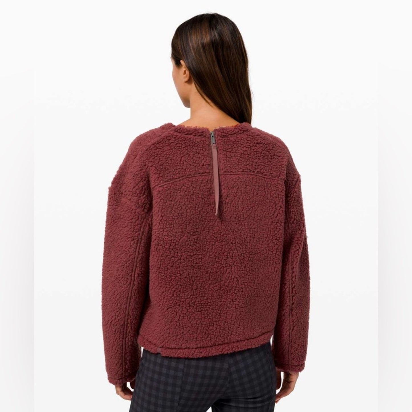 🆕 Lululemon Wool Whenever Crew Savannah SZ 6