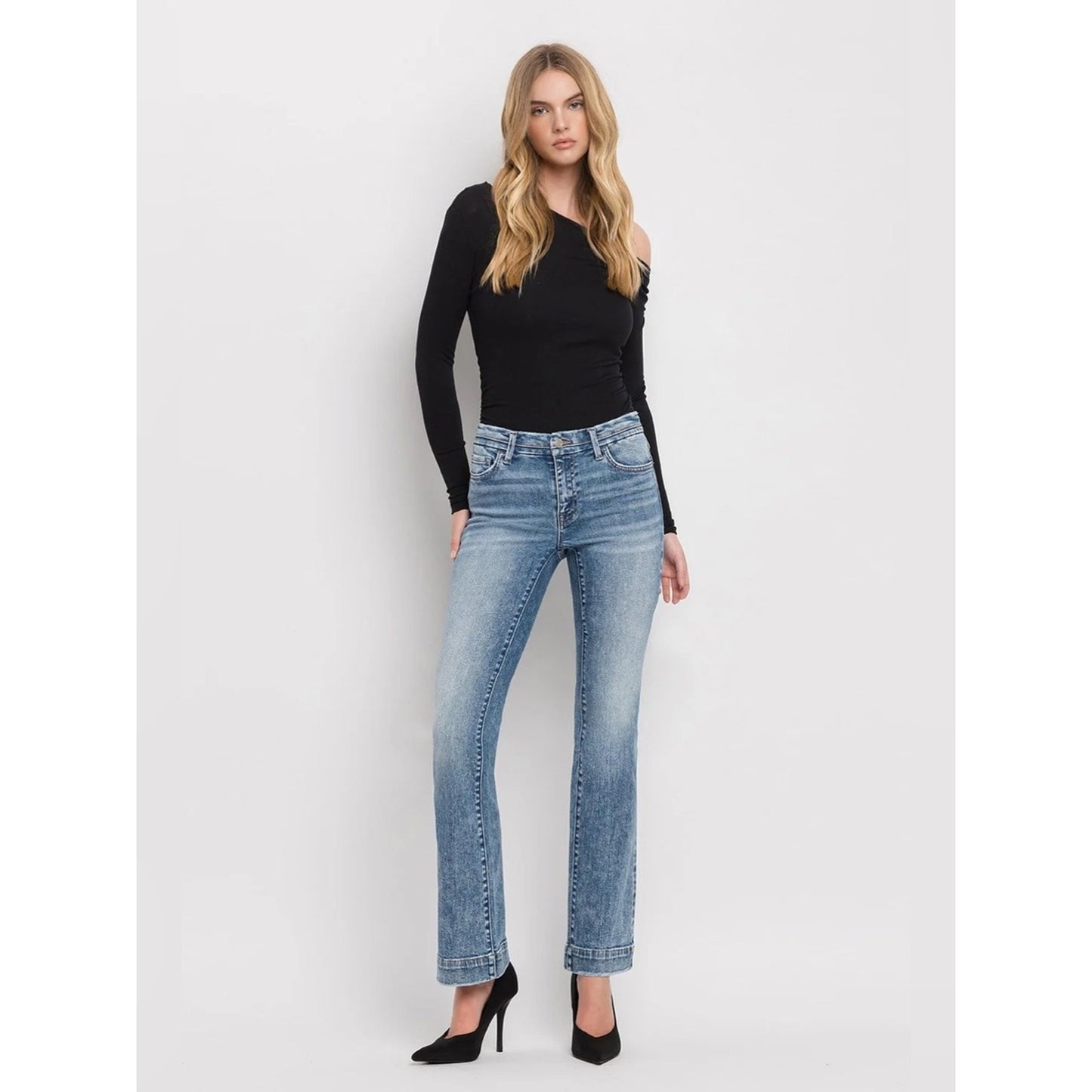 🆕 Vervet Miranda Mid Rise Bootcut Jeans NWT SZ 30