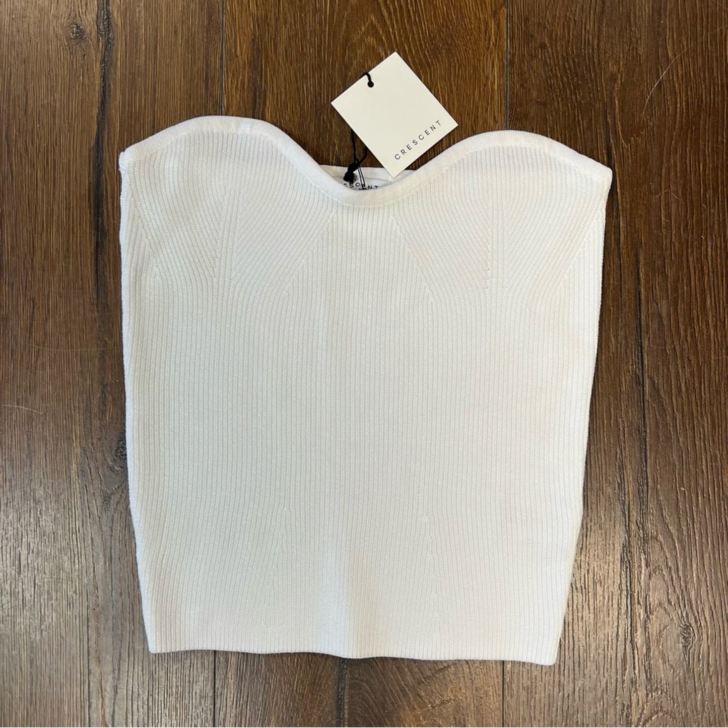 🆕 Crescent Raya ribbed corset top SZ LG