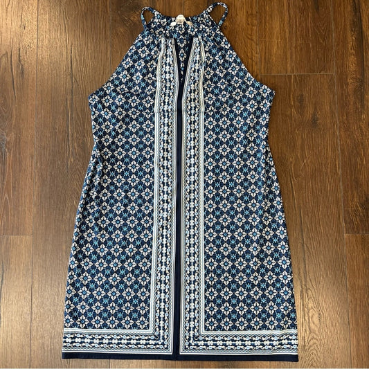 Max Studio graphic dress SZ LG