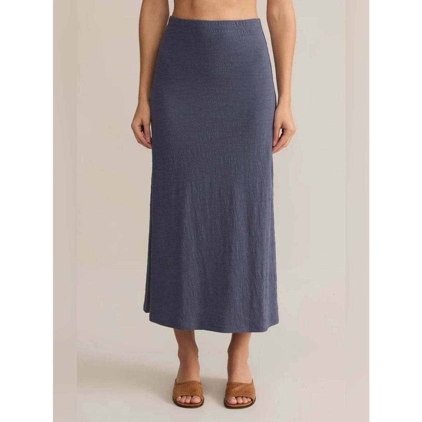 🆕 Z Supply Delavine Blue Midi Skirt SZ MED