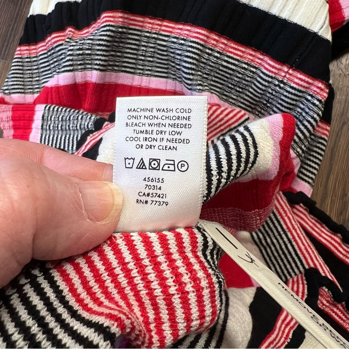 🆕 ANN TAYLOR Striped Sweater Pencil Skirt SZ LG