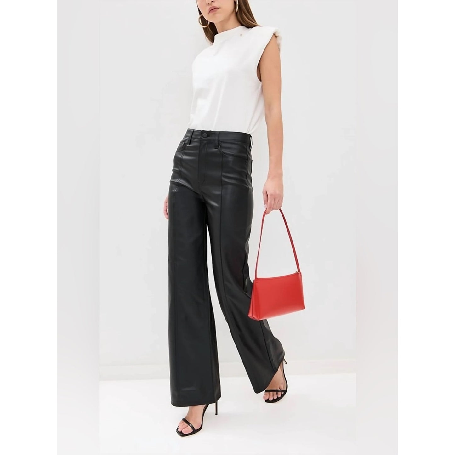 🆕 Daze Denim Faux Leather Pants NWT SZ 25