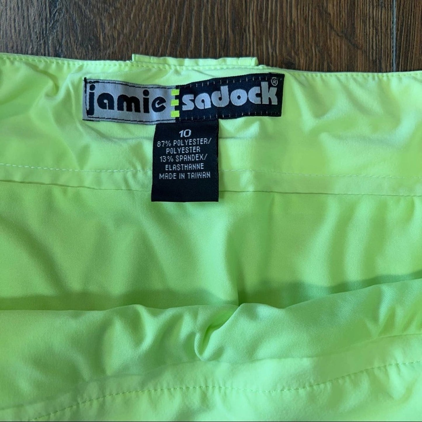 Jamie sadock Airwear neon skort SZ 10