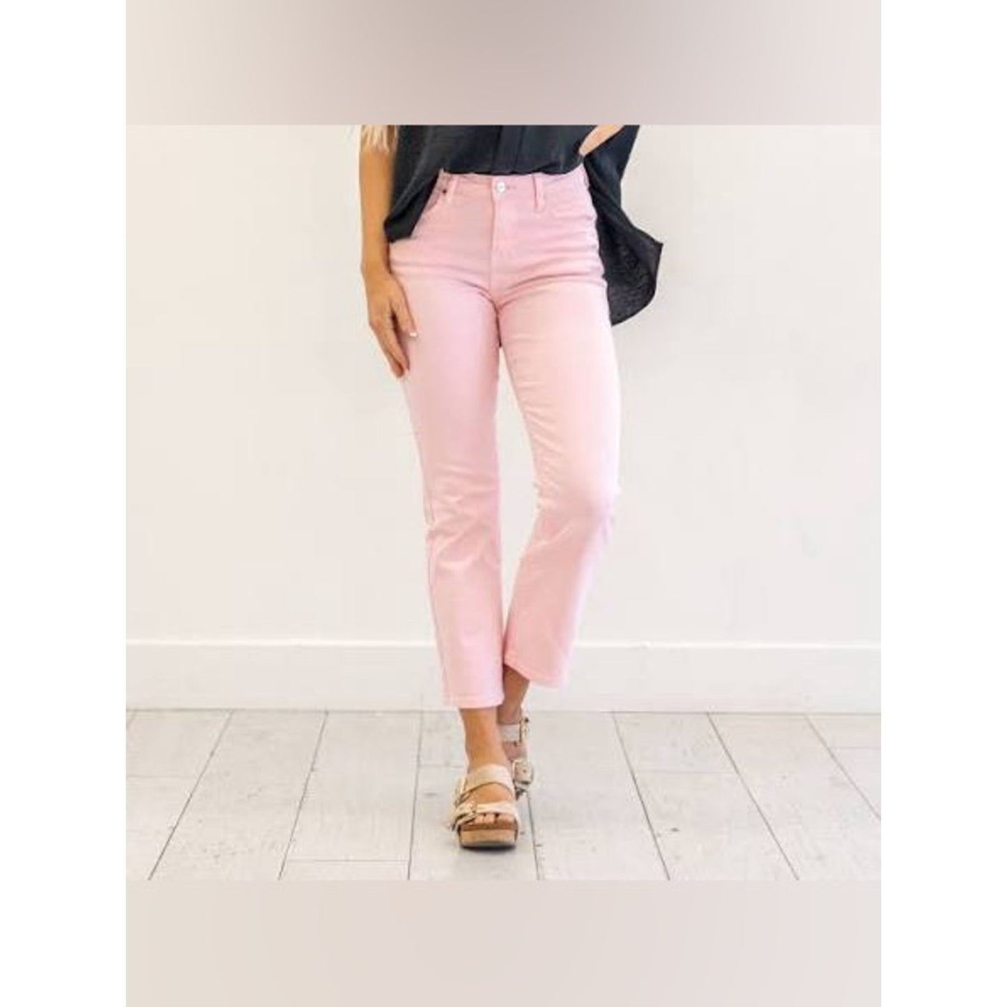 NWT RISEN TUMMY CONTROL HIGH RISE STRAIGHT LEG SZ 1X