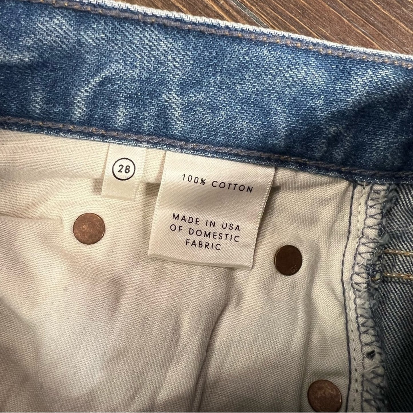 GRLFRND Cheryl Side Split Jean in Last Dance SZ 28/6