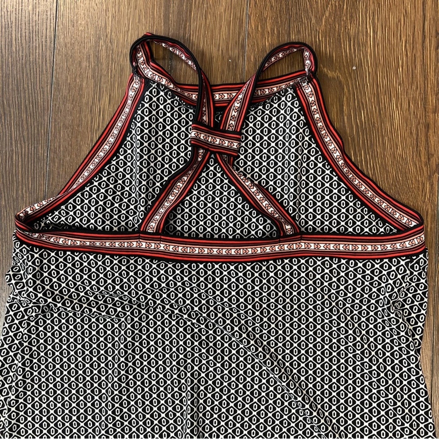 Max Studio graphic dress SZ SM