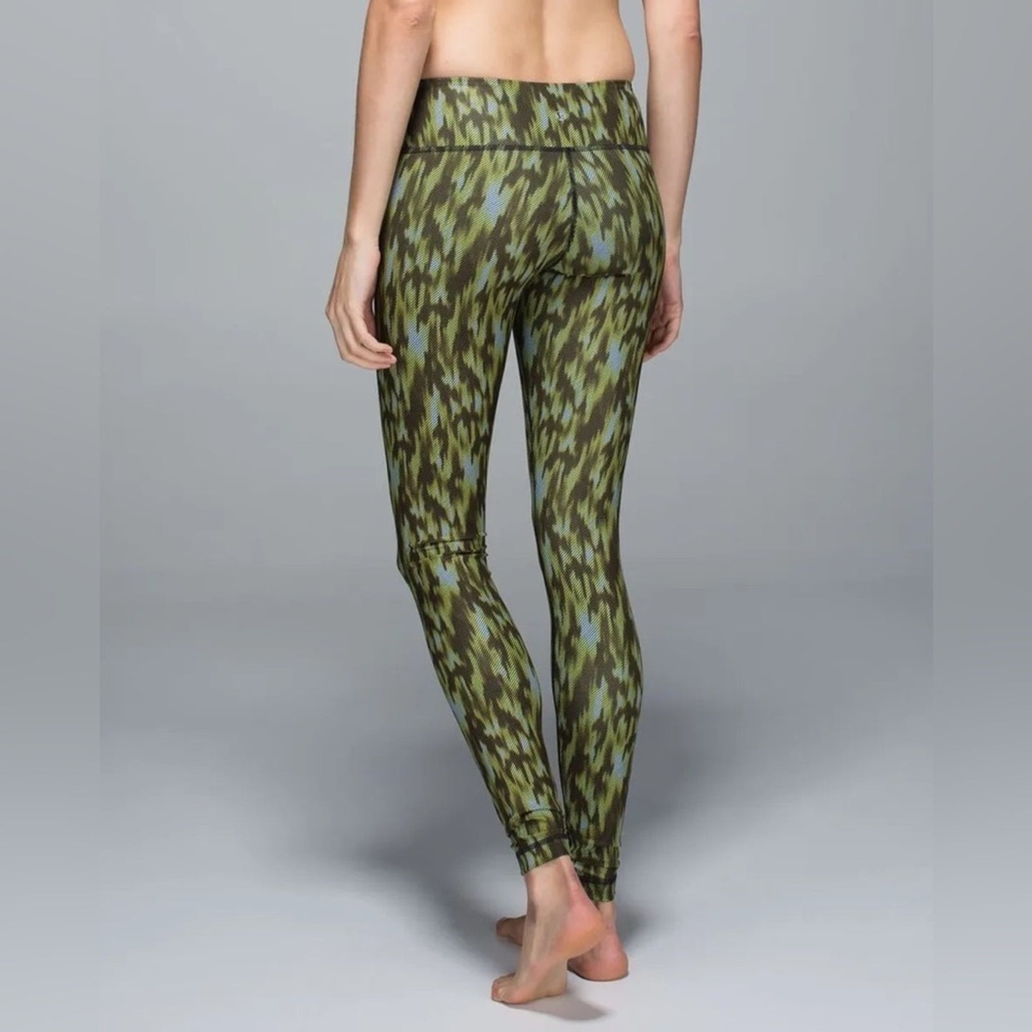 Lululemon Wunder Under *Full-On Luxe Lusche Telemark‎ Almost Pear Inkwell SZ 8
