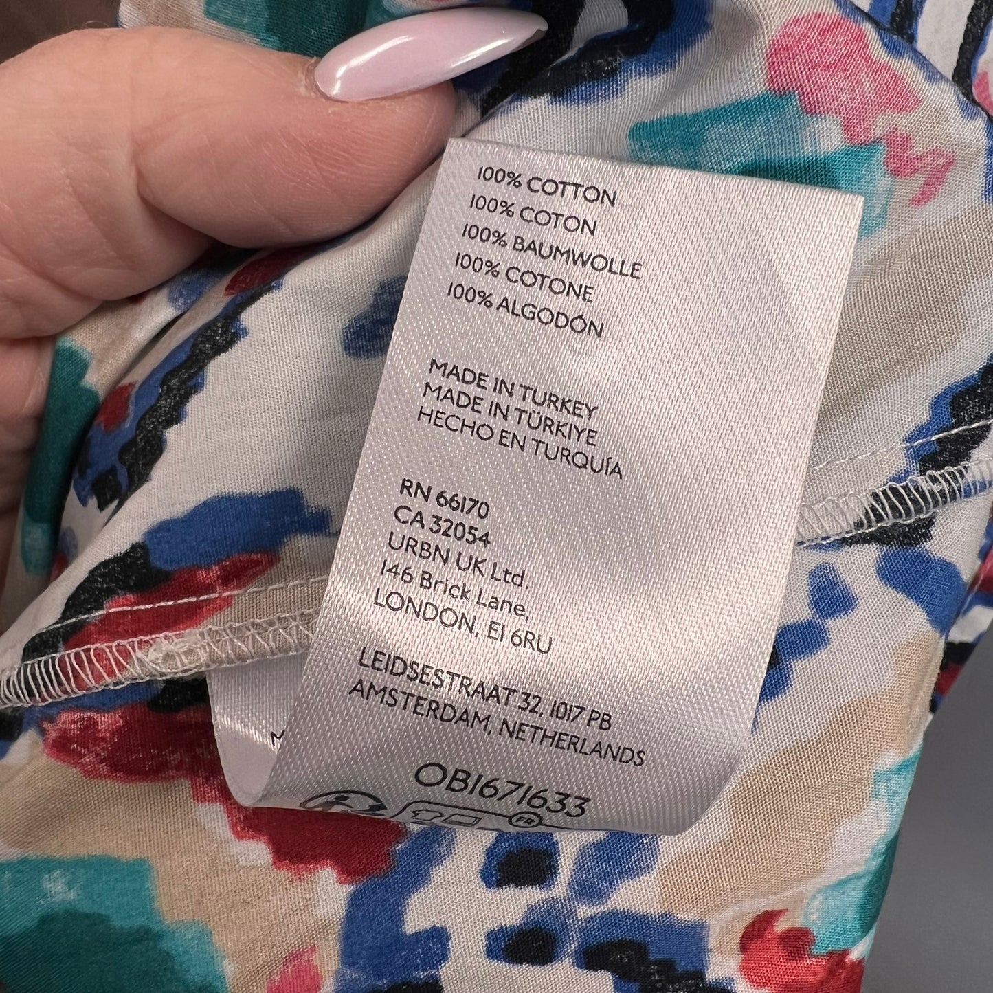 🆕 Anthropologie The Bettina Tiered Midi Maxi Shirt Dress Beige Multi Combo SZ SM