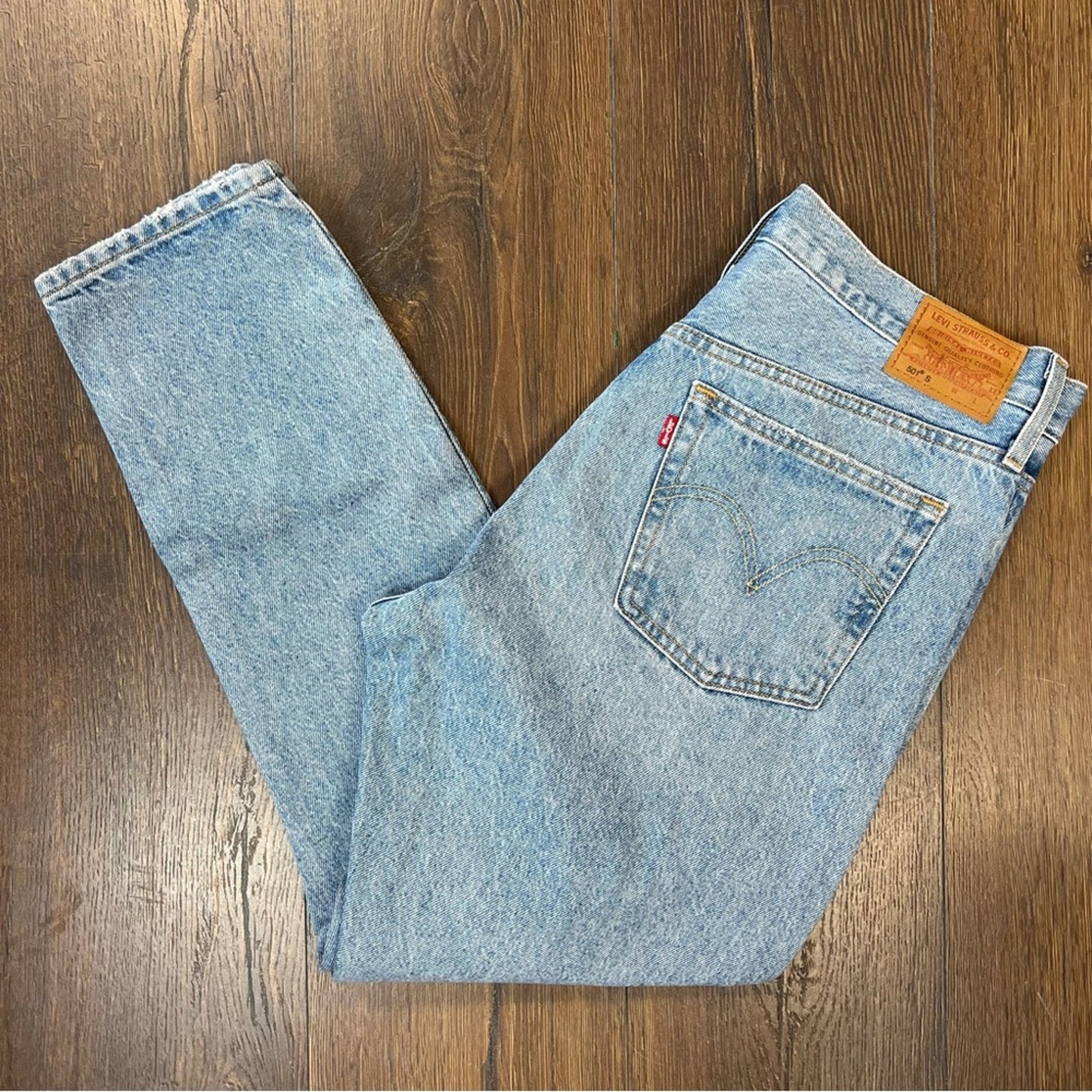 Levis premium denim straight leg jeans SZ 31/10