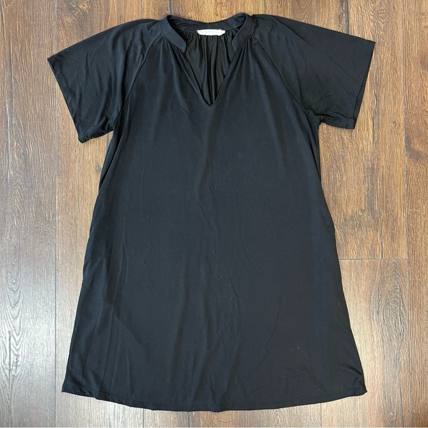 LUSH black casual shift dress with pockets SZ MED