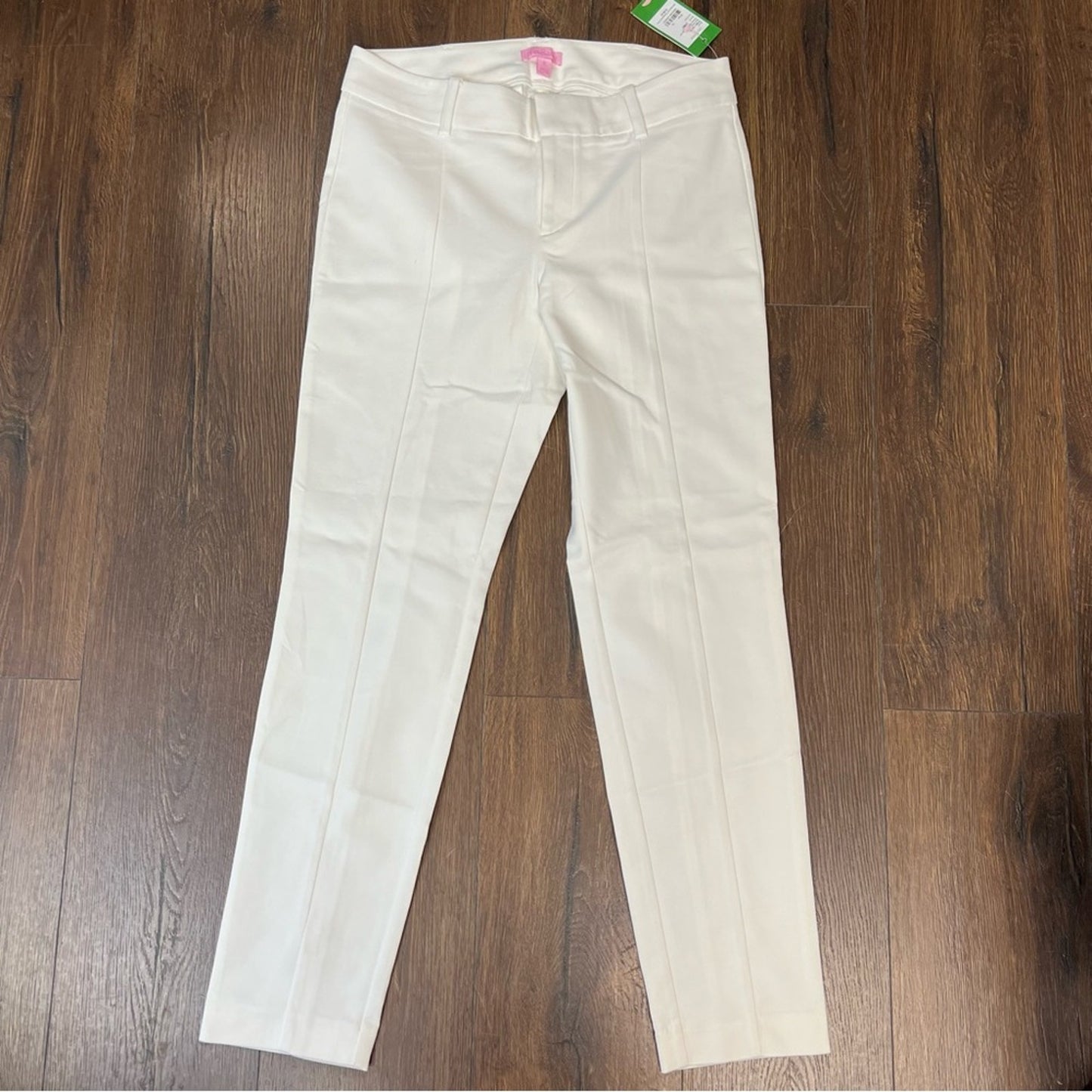 🆕 Lilly Pulitzer Chantel stretch dinner pants in coconuts SZ 10