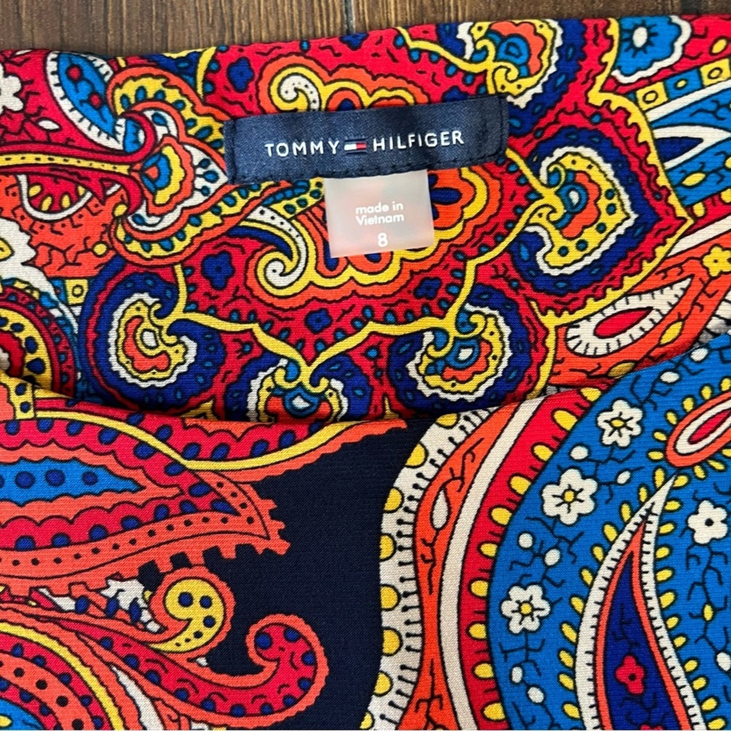 Tommy Hilfiger graphic dress SZ 8
