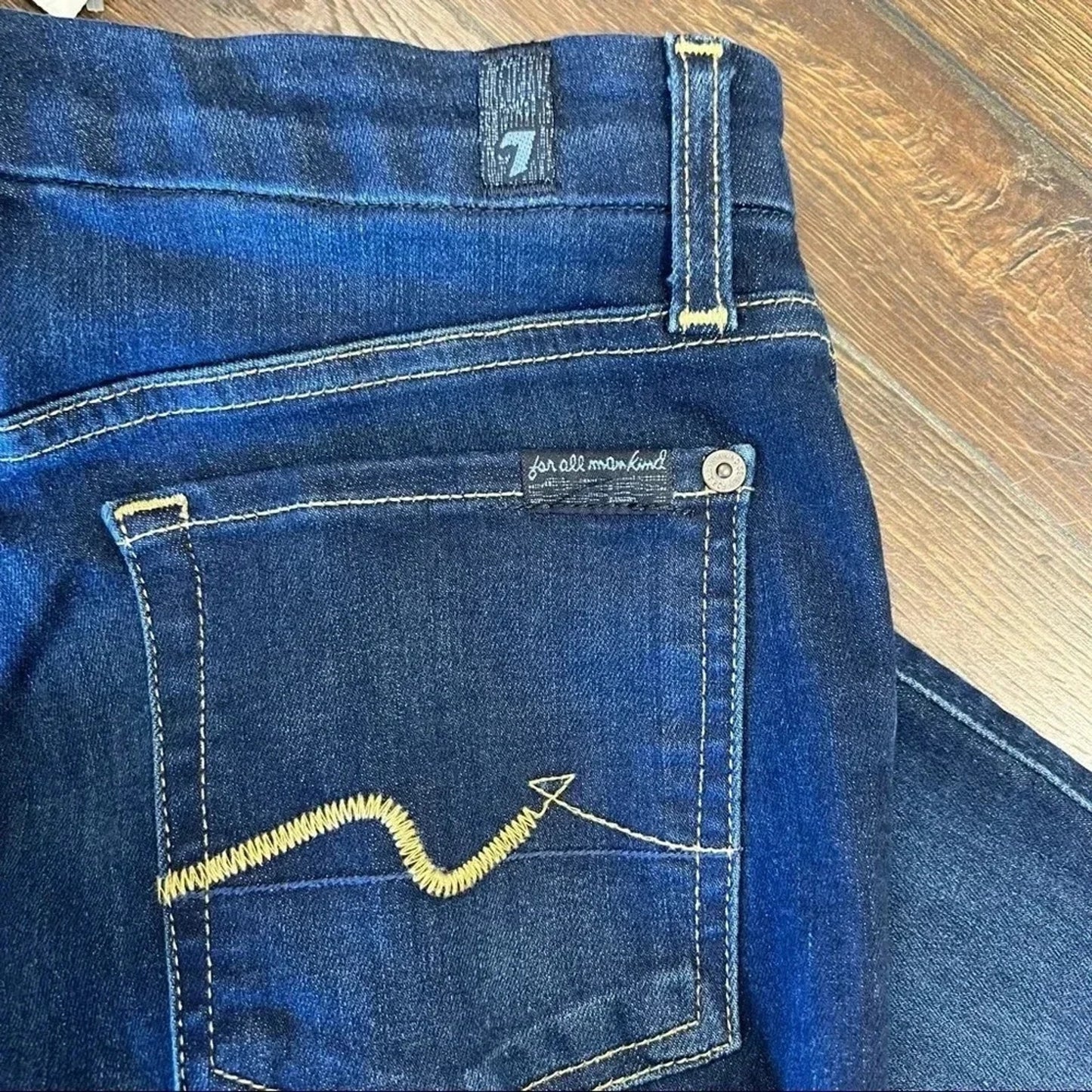 7 for all mankind Kimmie straight leg jeans‎ SZ 28/6
