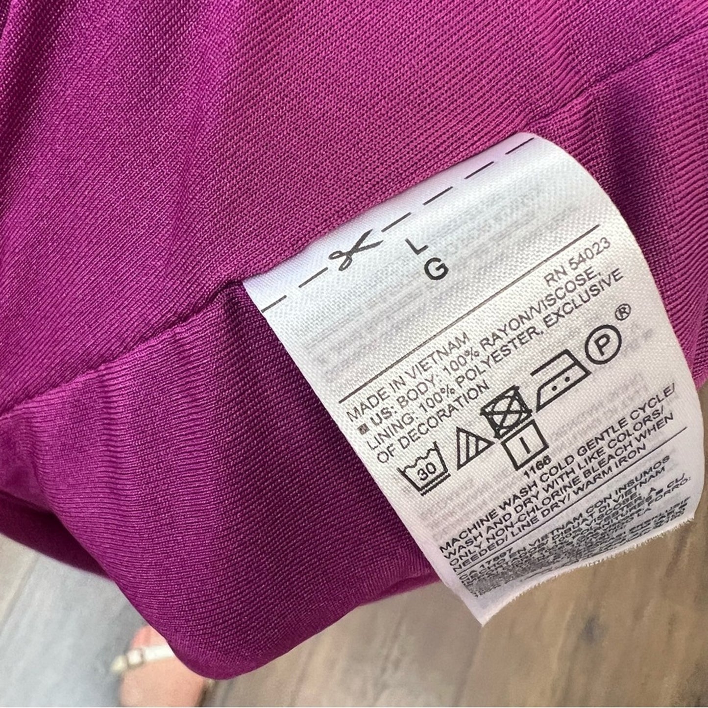 Old Navy purple pinned swing dress SZ LG