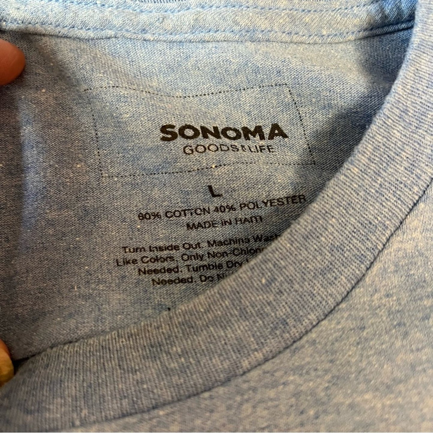 Men’s Sonoma blue USA tee SZ LG