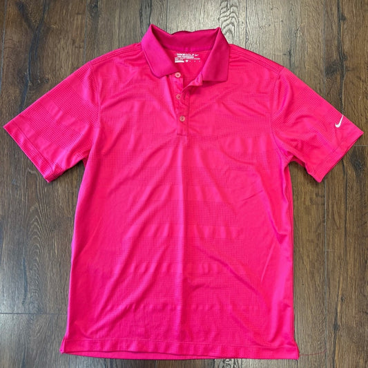 Nike Gold tour performance dri fit polo SZ MED