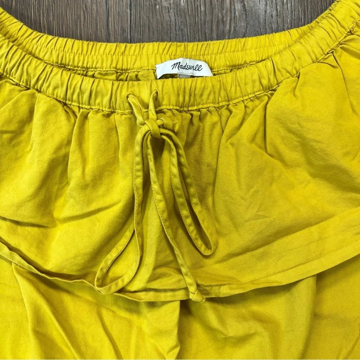Madewell eyelet off the shoulder blouse SZ LG