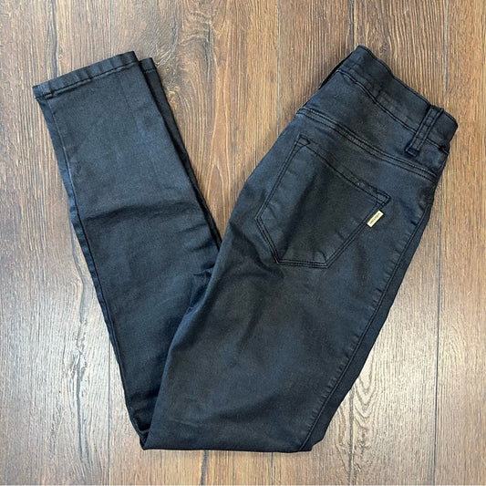 Vibrant MIU black denim, skinny jeans SZ 26/5