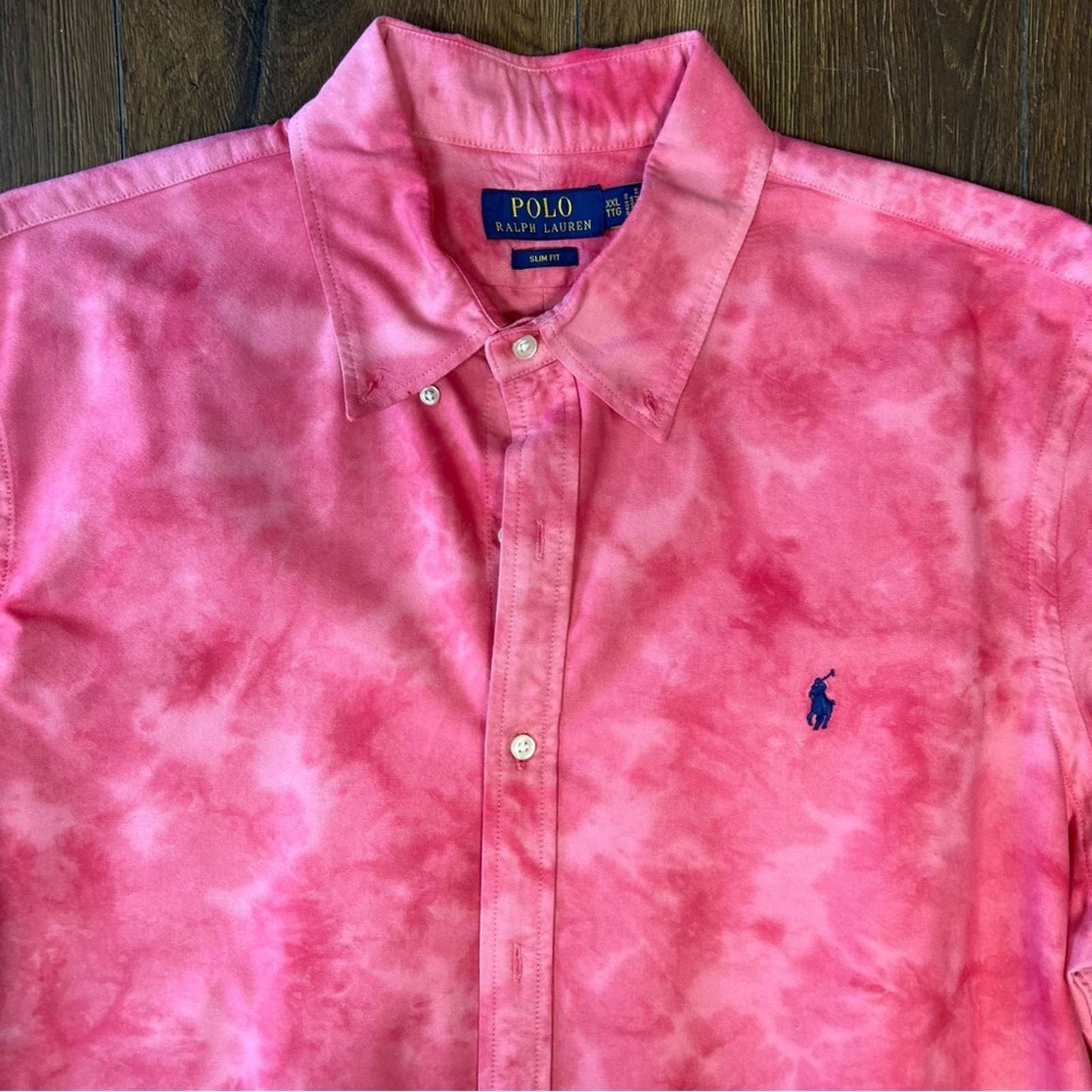 Polo Ralph Lauren the dye slim fit button down SZ XXL