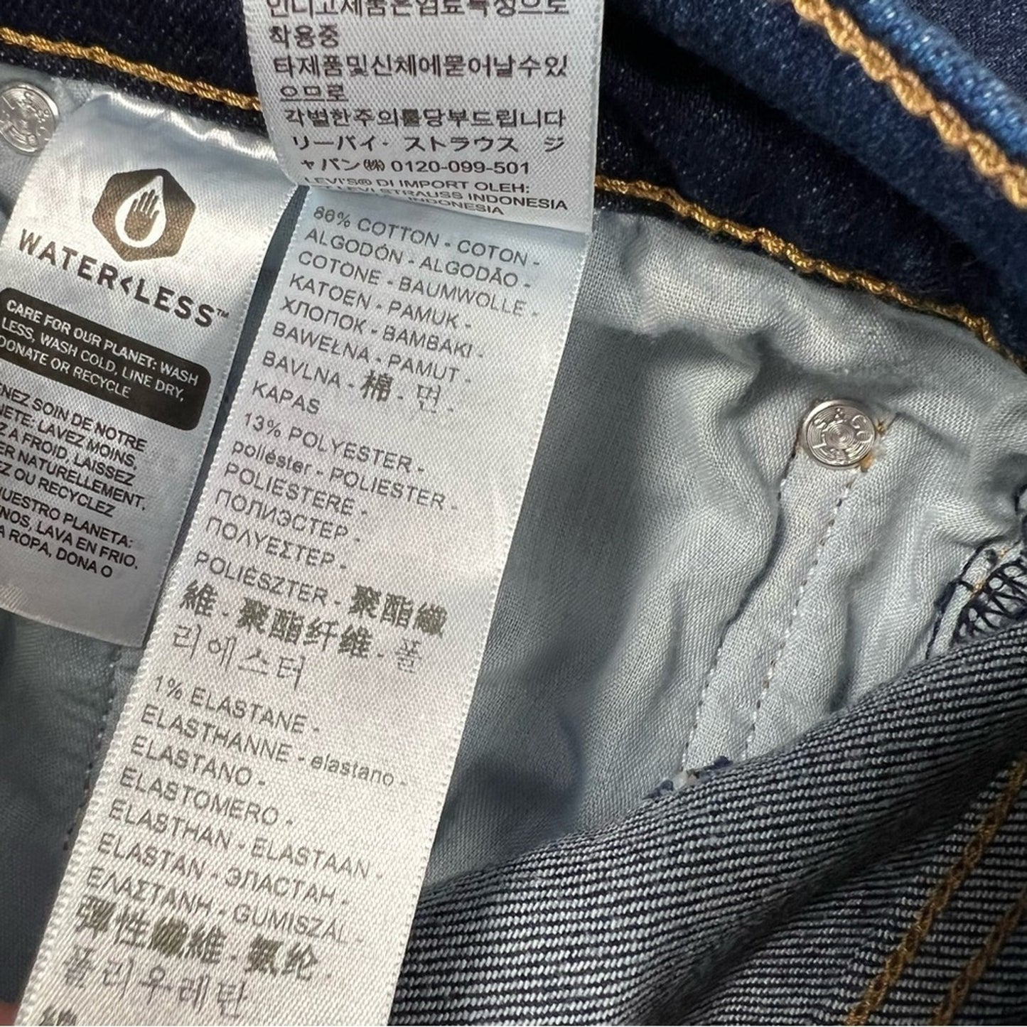 🆕 Levi’s Ribcage Straight Ankle Jeans Dark Wash SZ‎ 30/10