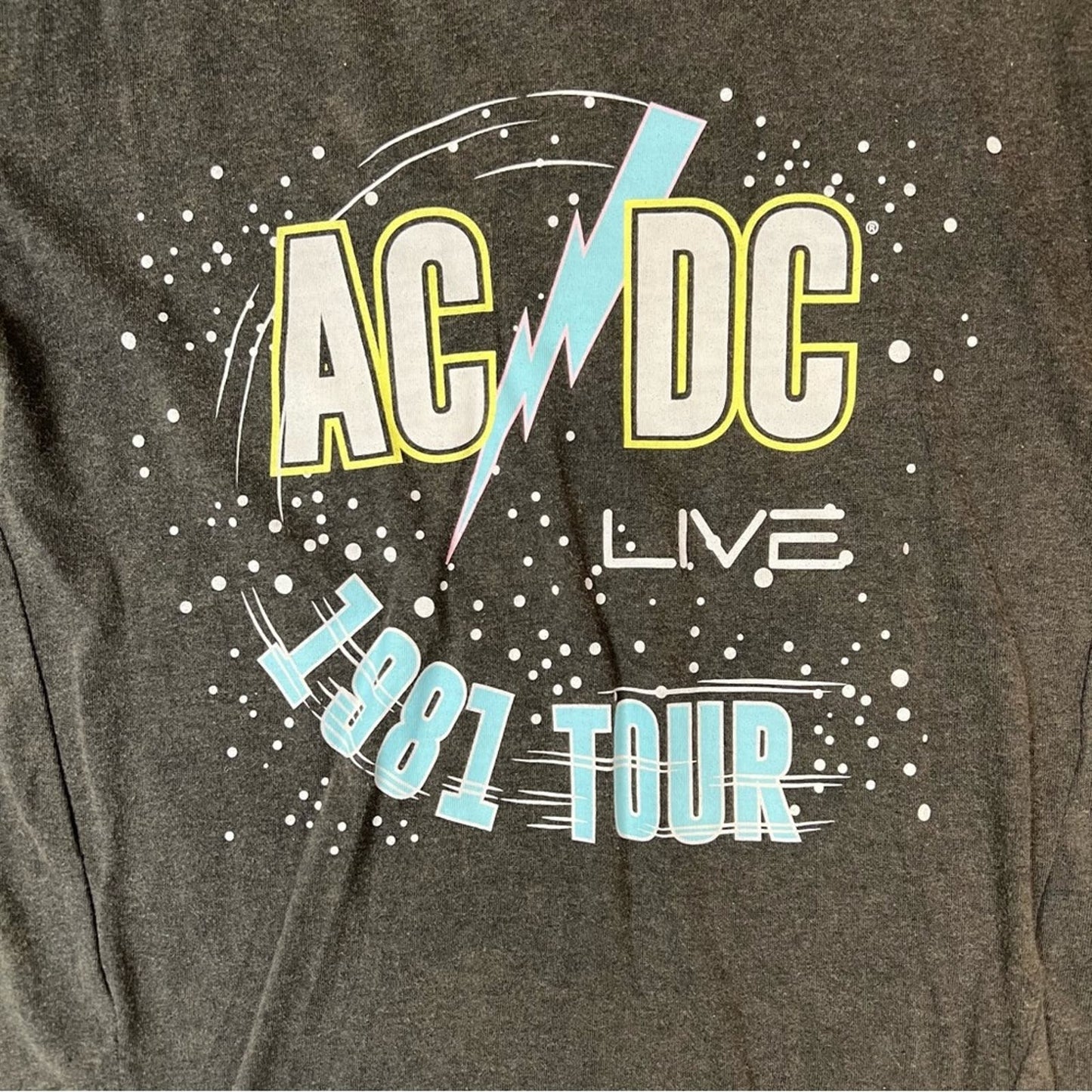 AC⚡️DC vintage style concert tee SZ XS