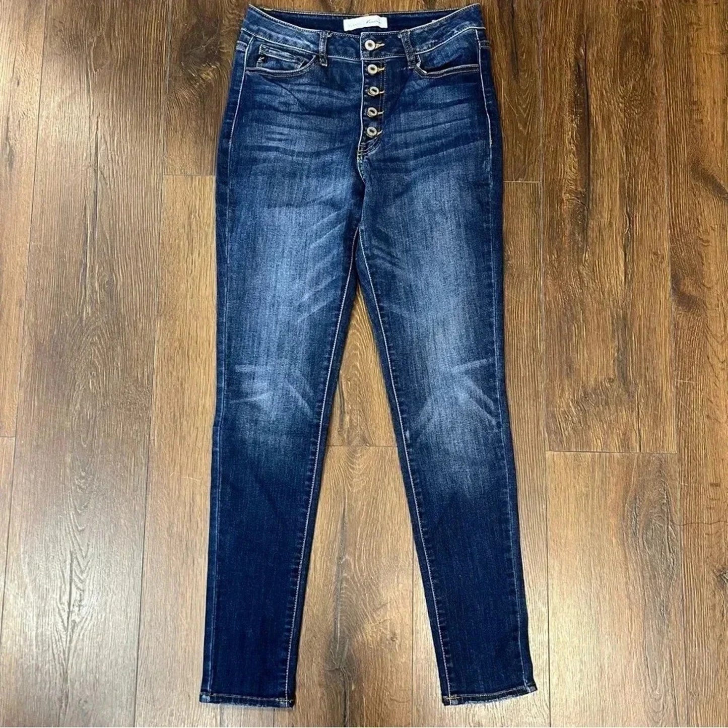 KanCan Candice High Rise Super Skinny Jeans - Curvy SZ 9/28