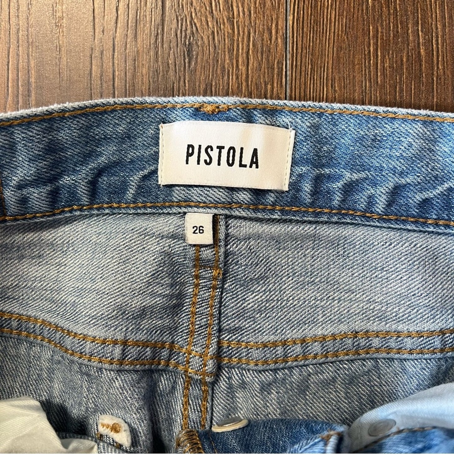 PISTOLA Charlie High Rise Straight in Dolores Park SZ 26/2