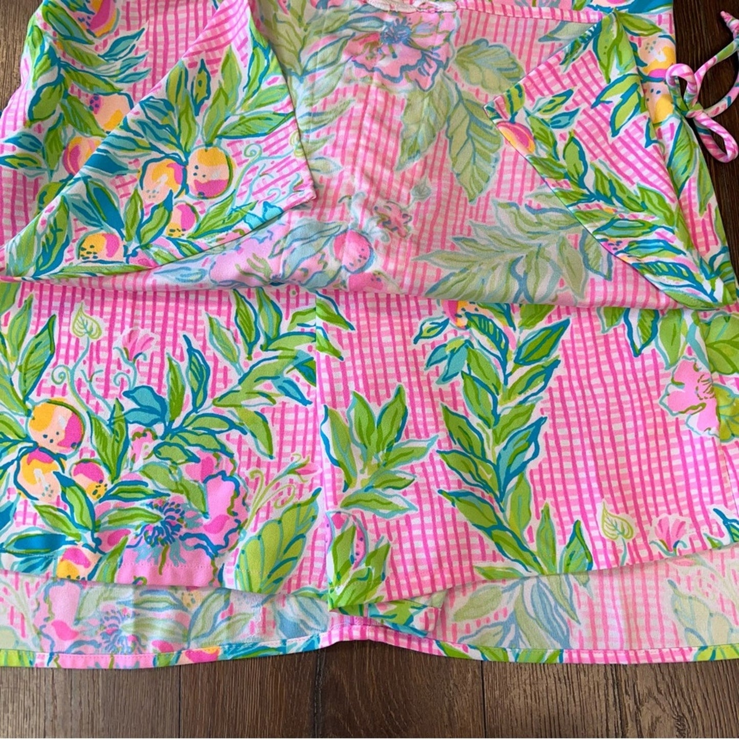 🆕 Lilly Pulitzer Pearl romper in don’t stop beleafing SZ 12
