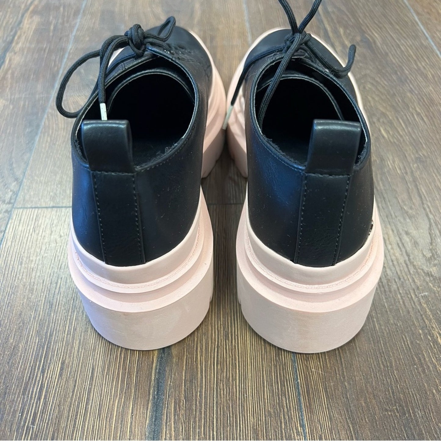 Steve Madden Malene Loafer in black/pink SZ 7.5
