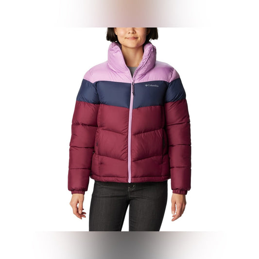 NWOT Columbia Colorblock Puffect Puffer Jacket SZ XL