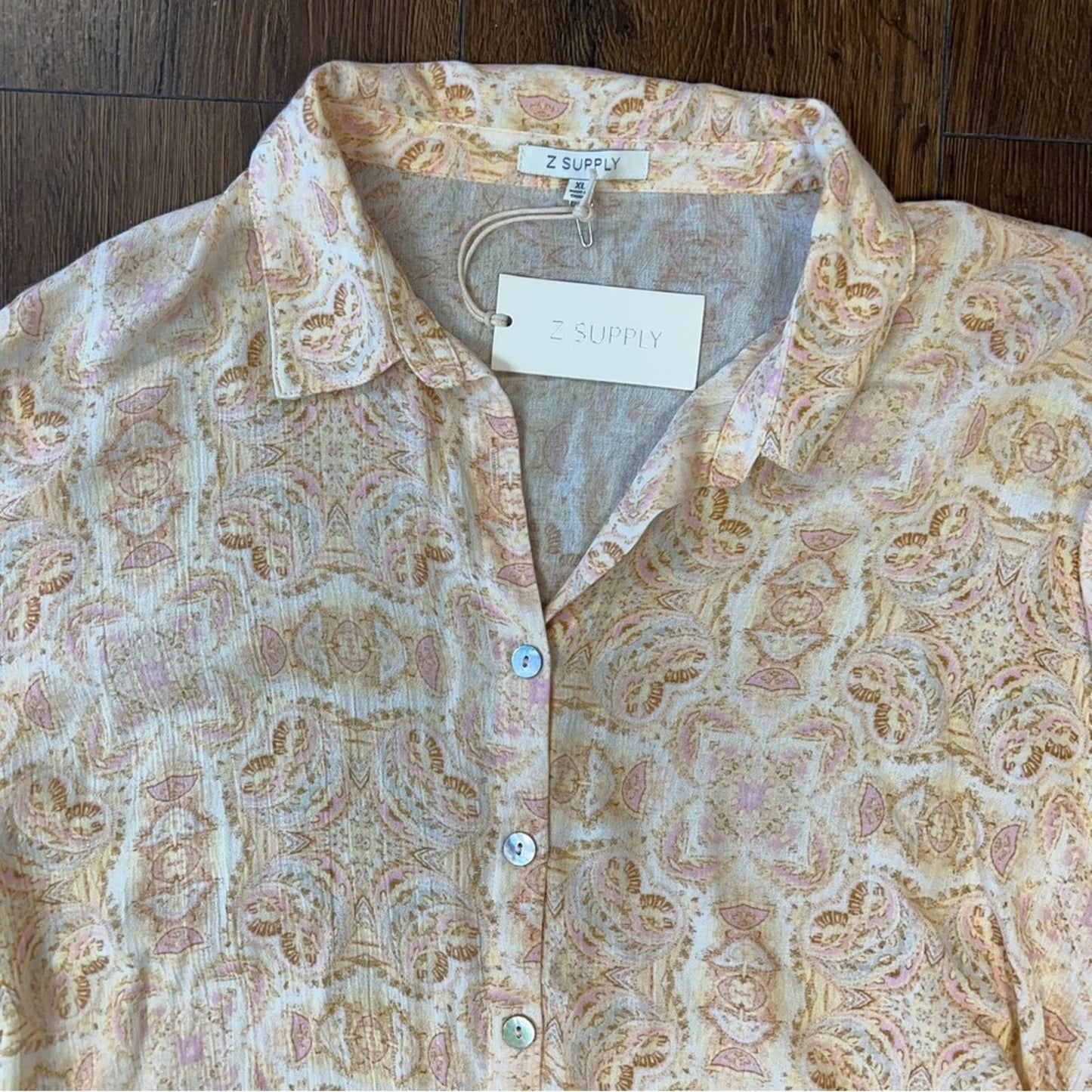 🆕 Z Supply - Niccola Button Up Top SZ XL
