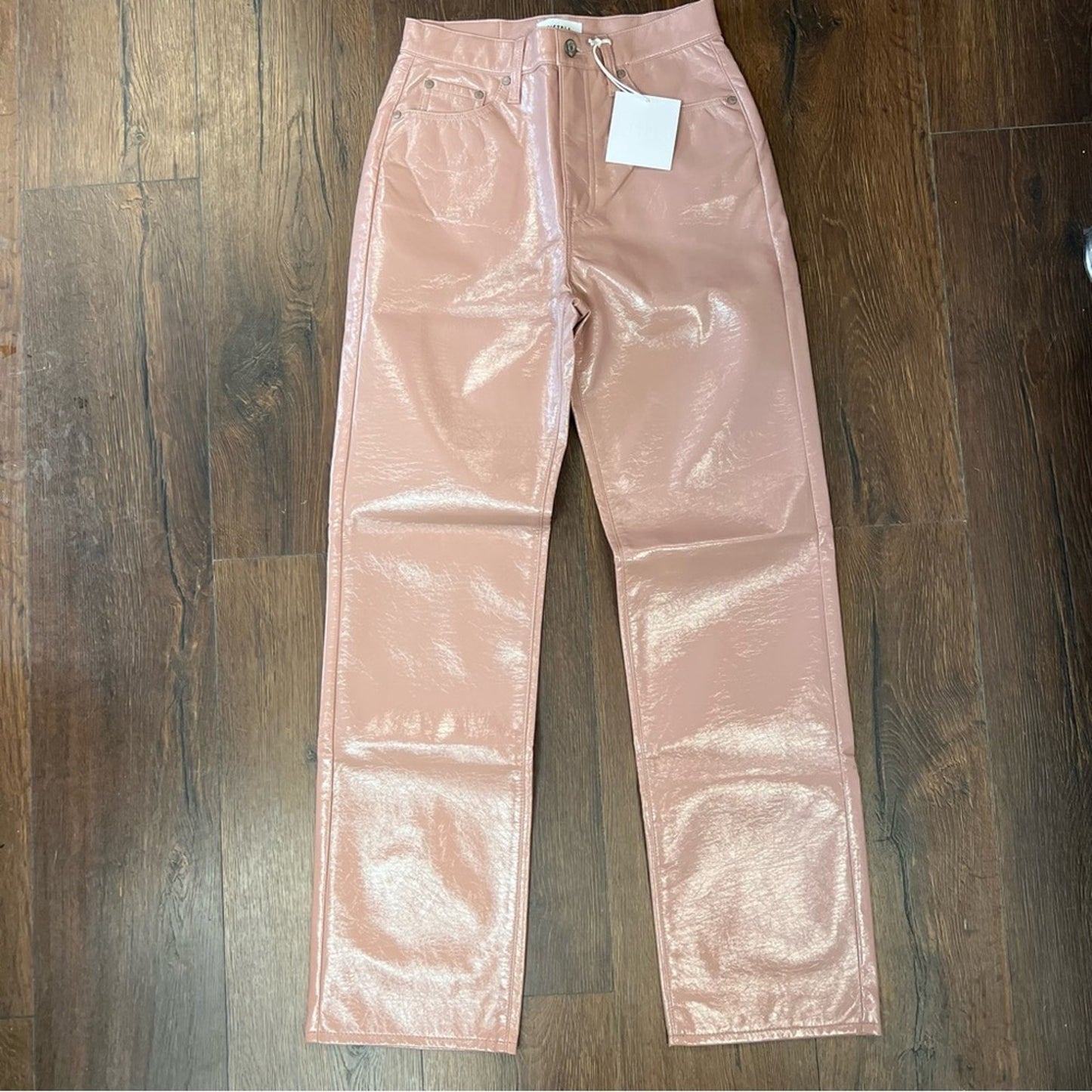 New Pistola Dusty Rose Straight Leg Pant NWT SZ‎ 28