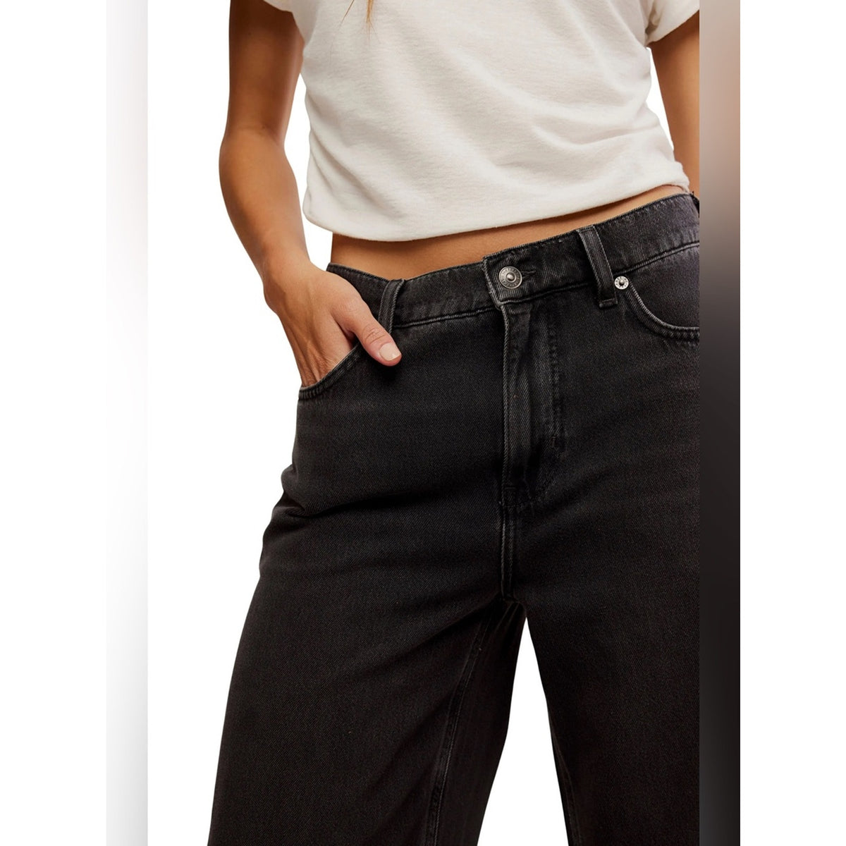 🆕 We The Free Stride High Waist Wide Leg Jeans SZ 29