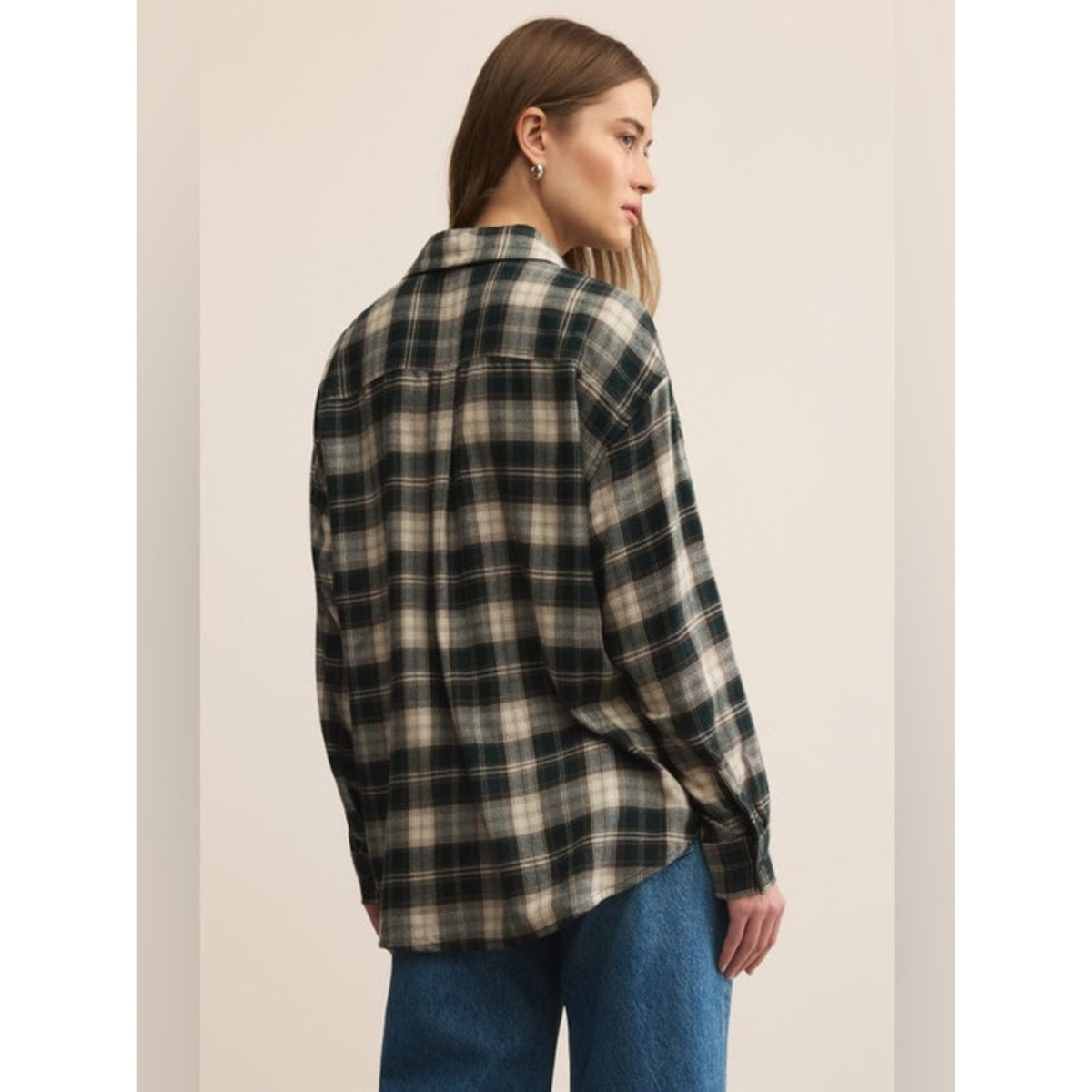 🆕 Z-Supply River Plaid Flannel Button Up - Garland Green NWT SZ SM